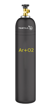 Газовая смесь аргон+кислород 5% 40Л